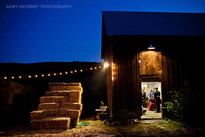 Chileno Valley Ranch wedding night
